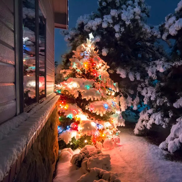 330FT LED String Lights Outdoor Christmas Decoration Lights With Remote IP44 Waterproof 8 Lighting Modes 8 Brightness Timer Plug In Fairy Light Xmas House Holiday Decor